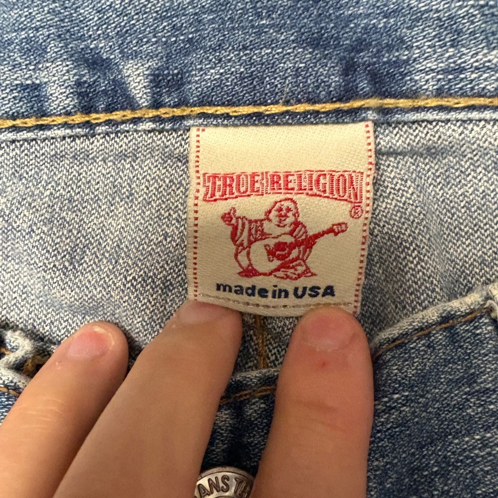 True Religion Men's World Tour Section Billy Row 38 Seat 33 Bootcut Jeans - Picture 3 of 4